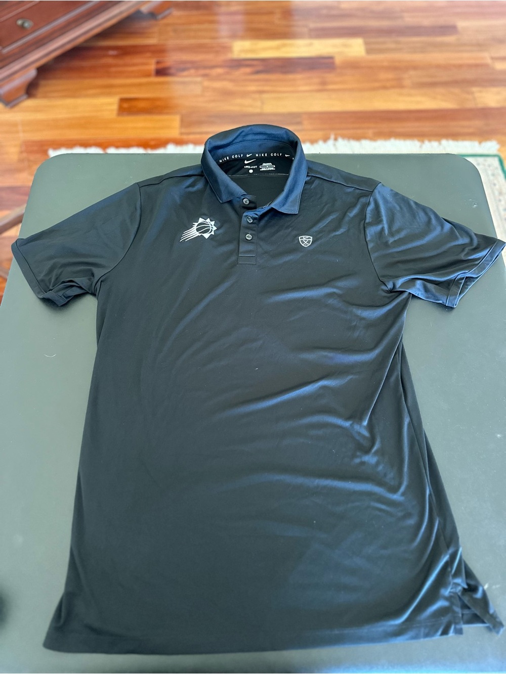 Nike Golf x Phoenix Suns Black Performance Polo Shirt Athletic Men's Large Tall